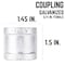 B & K STZ Industries 3/4 in. FIP each X 3/4 in. D FIP Galvanized Malleable Iron Coupling 313UPCO-34 - alternate 2